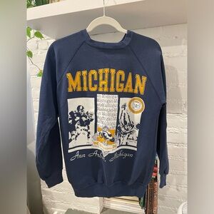 Vintage Michigan Football Sweatshirt